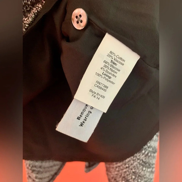 MADEWELL Textured Tribune Dress Charcoal size 6 - Picture 8 of 10